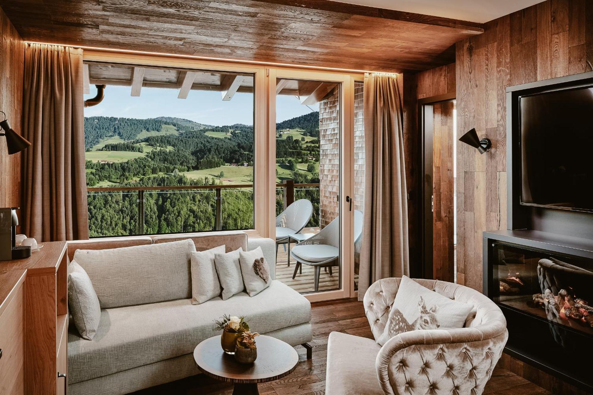 Bergkristall - Mein Resort Im Allgaeu Oberstaufen Oda fotoğraf
